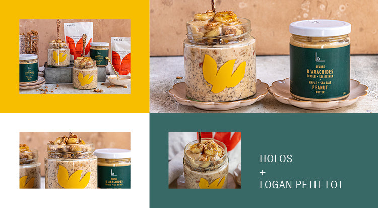 SALTED PEANUT BUTTER & BANANA MUESLI RECIPE: HOLOS + LOGAN PETIT LOT