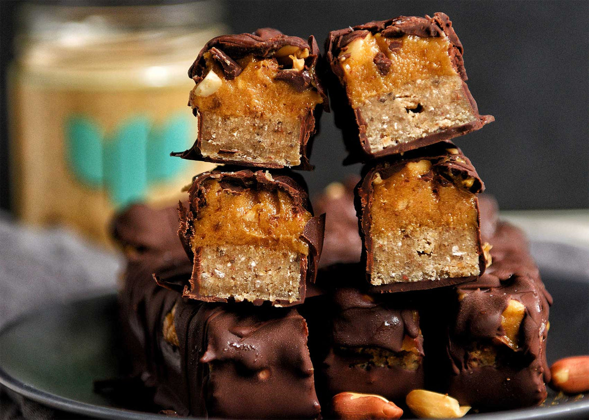 HOLOS Homemade Pumpkin Candy Bars