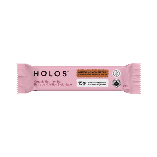 Oatmeal + Chocolate Chips Nutrition Bar